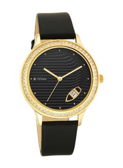 TITAN Leather Analog Wrist Watch 2634YL01  - Image 1