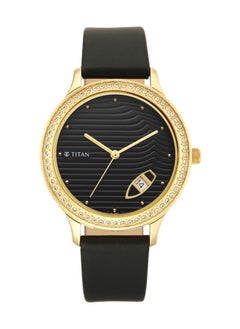 TITAN Leather Analog Wrist Watch 2634YL01  - Image 2