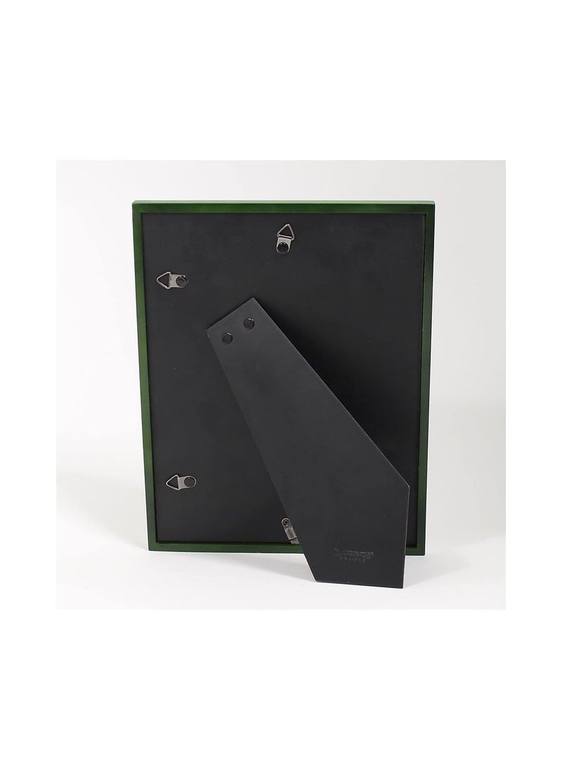 Lawrence Frames Lawrence Frames Collection Wood Certificate Picture Frame Gallery  Green  8.5x11  - Image 3