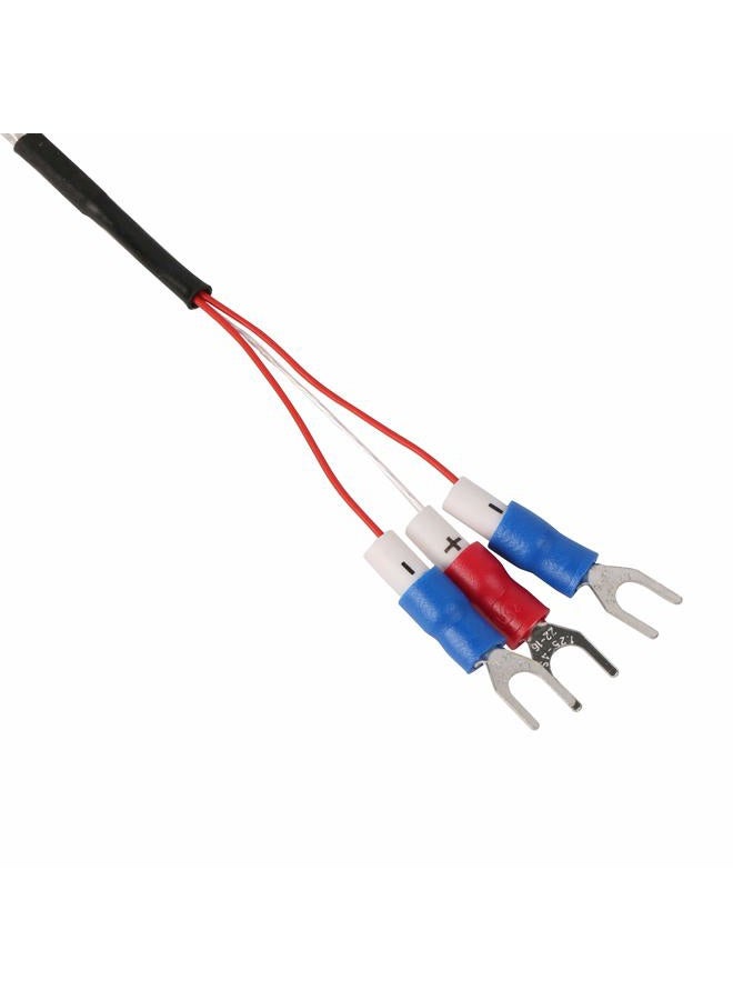 Jaybva RTD Pt100 Temperature Sensor Probe, Waterproof Stainless Steel Thermistor Three Wire High Precise Accuracy Range:-50 to 200 2m Wire - Image 4