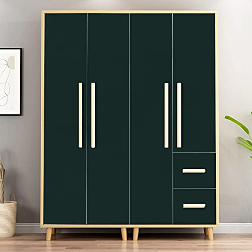 WADILE Peel and Stick Wallpaper 15.9in x 78.7in, Solid Color Contact Paper Waterproof, Vinyl Colored Wall Paper Self Adhesive, Textured Wallpaper Removable for Cabinets/Countertop, Dark Green - Image 3