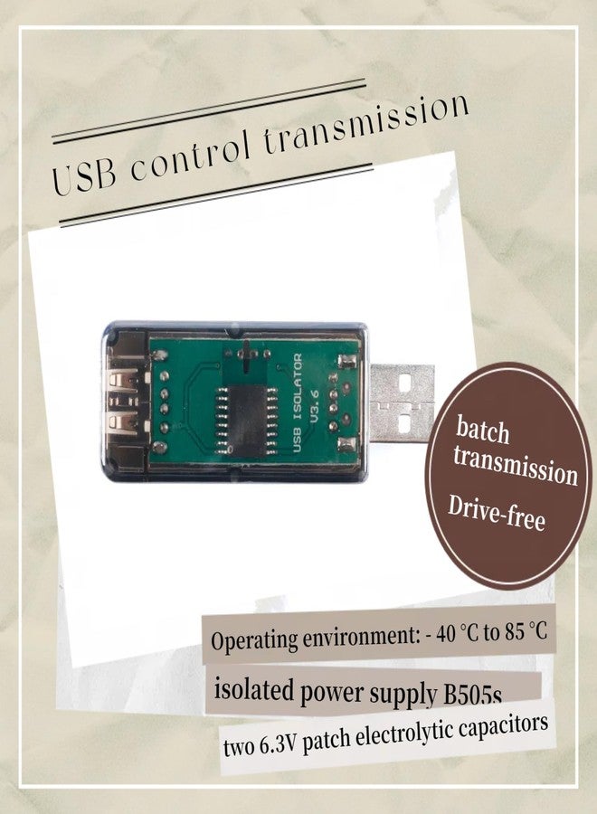 EC Buying ADUM3160 Isolation Module Digital Signal Isolation Module Audio Power Isolator USB to USB Audio Signal Isolator 12Mbps Adum3160 1500V - Image 4