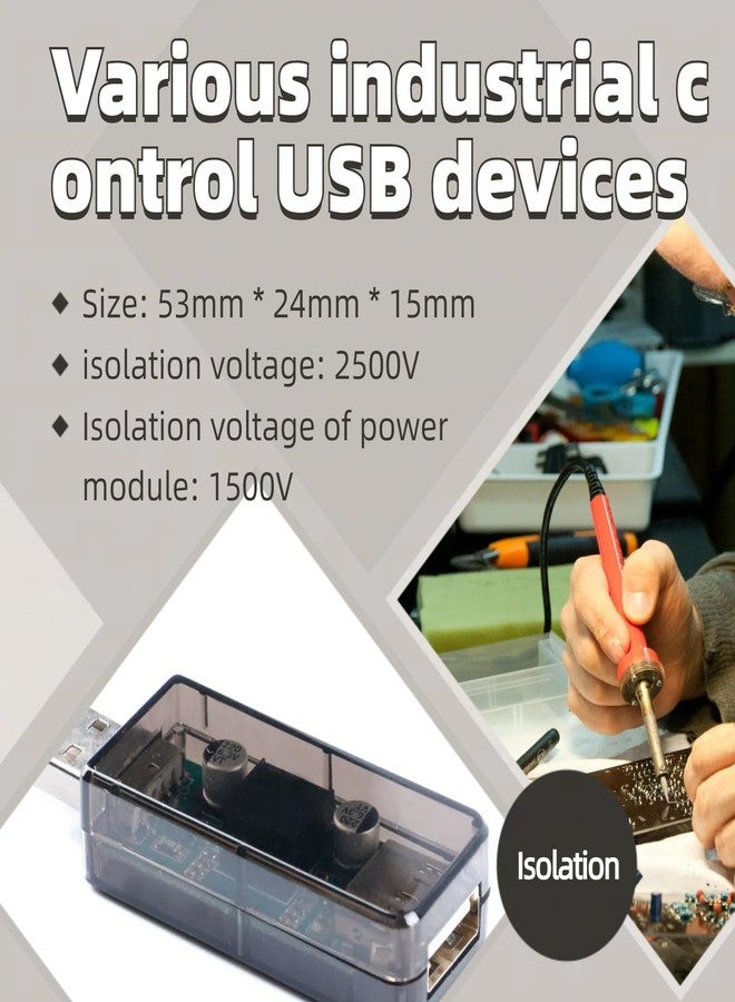 EC Buying ADUM3160 Isolation Module Digital Signal Isolation Module Audio Power Isolator USB to USB Audio Signal Isolator 12Mbps Adum3160 1500V - Image 2