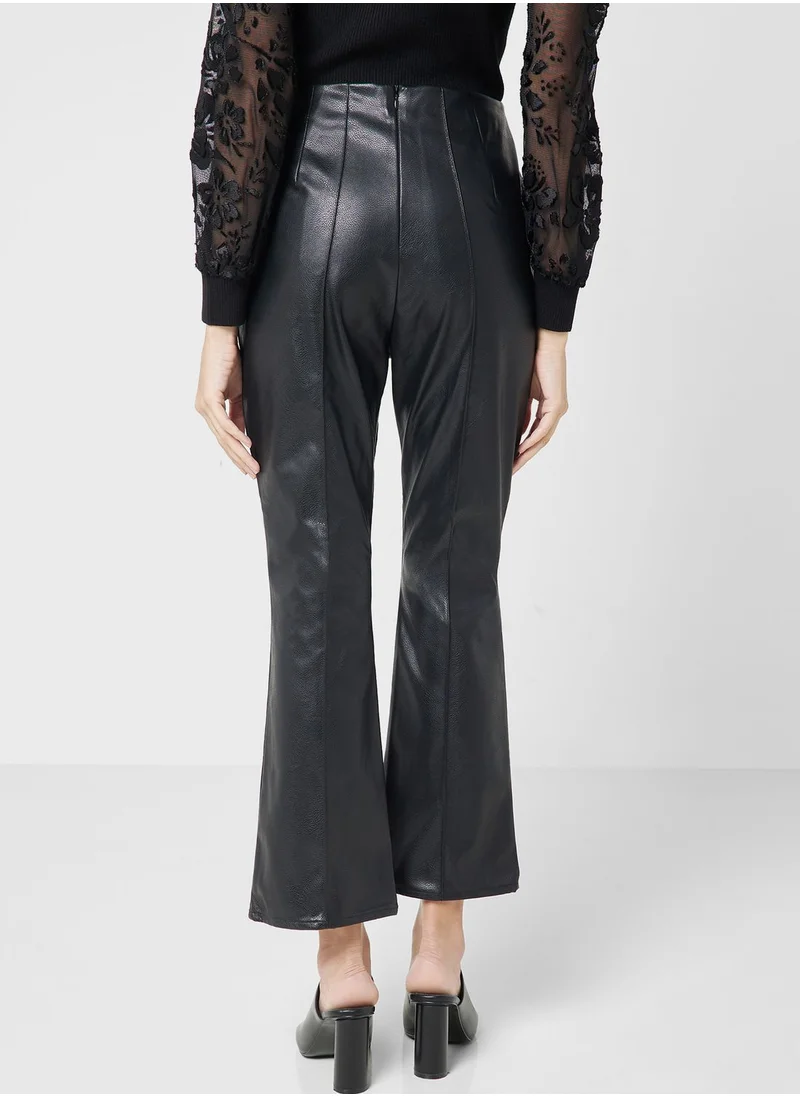 French Connection High Waist Pu Pants