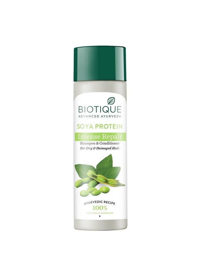 بيوتيك شامبو وبلسم بيوتيك بيو بروتين الصويا المغذي المنعش | يُصلح الشعر الجاف والتالف | يحافظ على توازن درجة الحموضة | يُعزز صحة الشعر ولمعانه | يمنع بهتان اللون | لجميع أنواع البشرة | 190 مل - Image 1