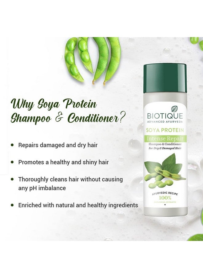 بيوتيك شامبو وبلسم بيوتيك بيو بروتين الصويا المغذي المنعش | يُصلح الشعر الجاف والتالف | يحافظ على توازن درجة الحموضة | يُعزز صحة الشعر ولمعانه | يمنع بهتان اللون | لجميع أنواع البشرة | 190 مل - Image 4