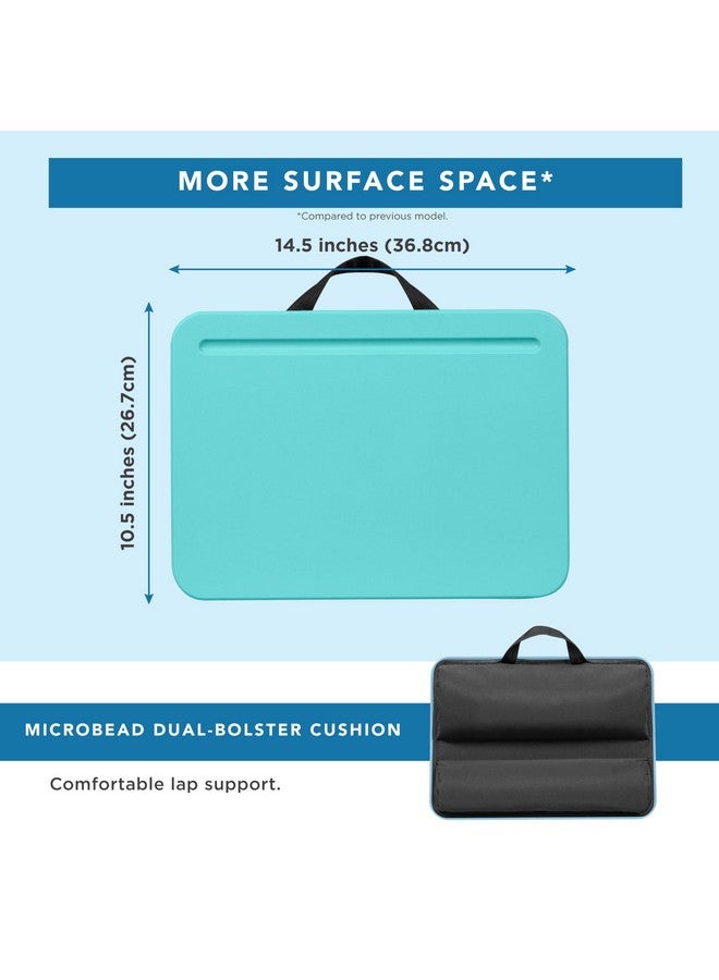 LAPGEAR Compact Lap Desk - Aqua Sky - Fits up to 15 Inch Laptops - Style No. 43109 - Image 5