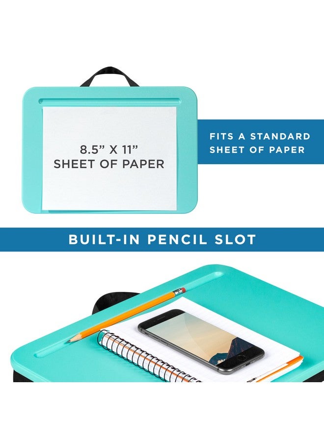 LAPGEAR Compact Lap Desk - Aqua Sky - Fits up to 15 Inch Laptops - Style No. 43109 - Image 4
