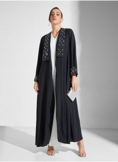 Khizana Emebllished Abaya  - Image 4