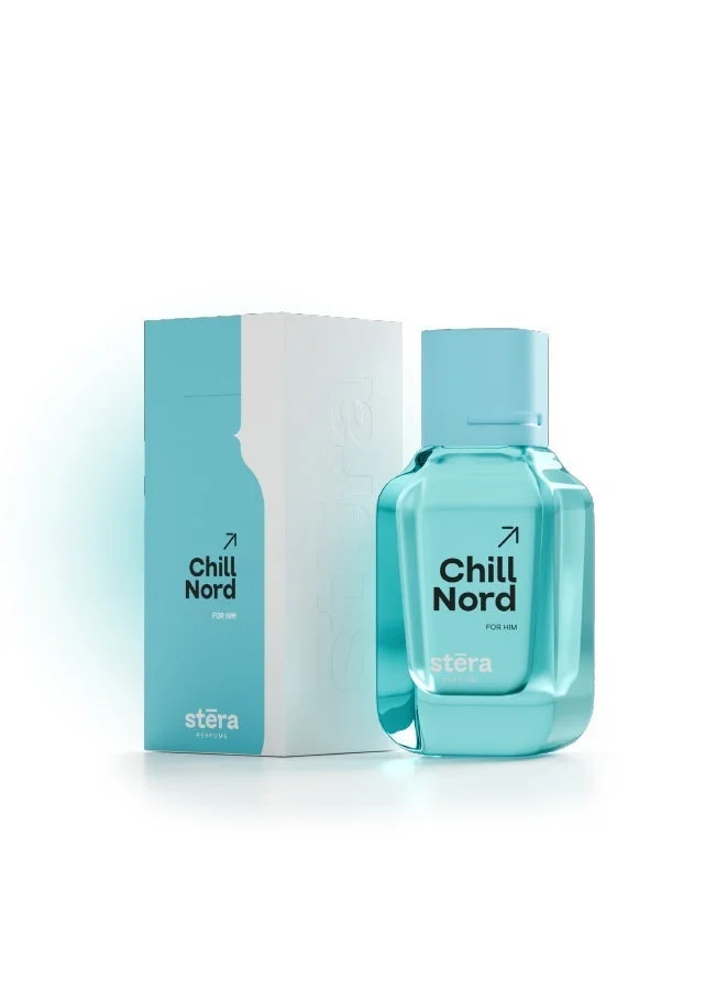 Stera Perfume CHILL NORD CHILL NORD Perfume For Men | Eau De Parfum - 50ml | Long Lasting Gourmand Scent | Premium Quality Travel Size Men's Fragrance for Men | Best Price UAE