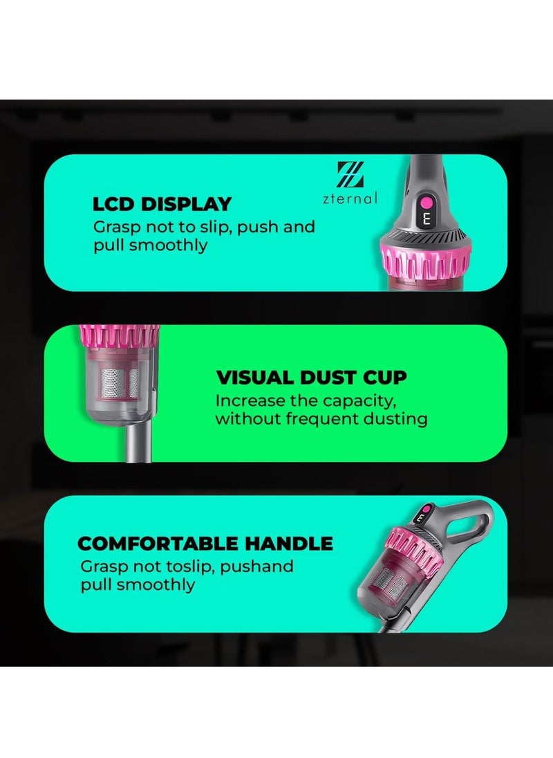 TIGER - 4-in-1 Vacuum Cleaner with Dust, UV Wireless Mite Removal – Handheld Wet & Dry Vacuum for Allergies, Pet Hair, Eliminates Allergens and Mites - Image 1