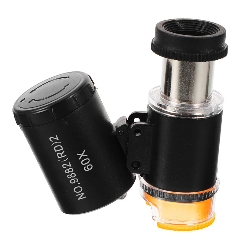 Portable Handheld Microscope with LED Lights for Jewelry Coin Stamp Inspection - Image 2
