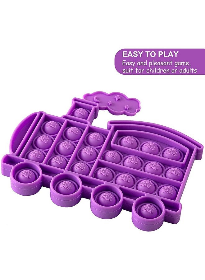 فنبلاست مجموعة FunBlast Pop it (عبوة من لعبتين Popit)، ألعاب أطفال، ألعاب فيدجيت، لعبة Pop it، لعبة Push Pop Bubble Fidget الحسية، لعبة تخفيف التوتر Fidget الحسية، هدايا مبتكرة للبنات والأولاد والأطفال (3) - Image 3