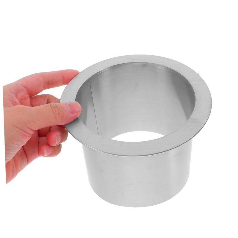 Stainless Steel Drop In Trash Grommet For Kitchen Countertop Waste Chute Embedded Design - Image 5