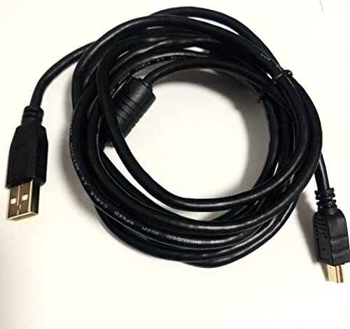 LZYDD USB Cable Power Cord with Golden Plug for Fifine USB Podcast Microphone/Blue Snowball iCE Blue Yeti Recording Microphones MIC,Blue Yeti Pro USB Microphone,(2 Meters) - Image 2