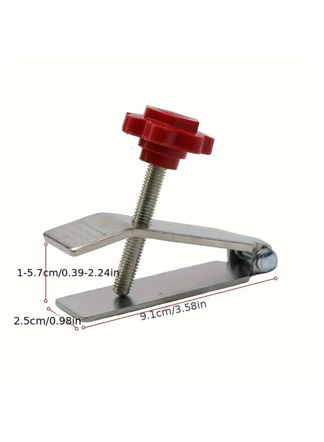 A Set Of 2 Manual Tile Leveling Tools Height Adjusters With 0 1 Mm Precision Supporting 551 16 LB For Wall And Ceiling Decoration Non Electric Tile Lifting Device Includes Tile Leveling Clips Spiral Type And Ring Type - Image 5