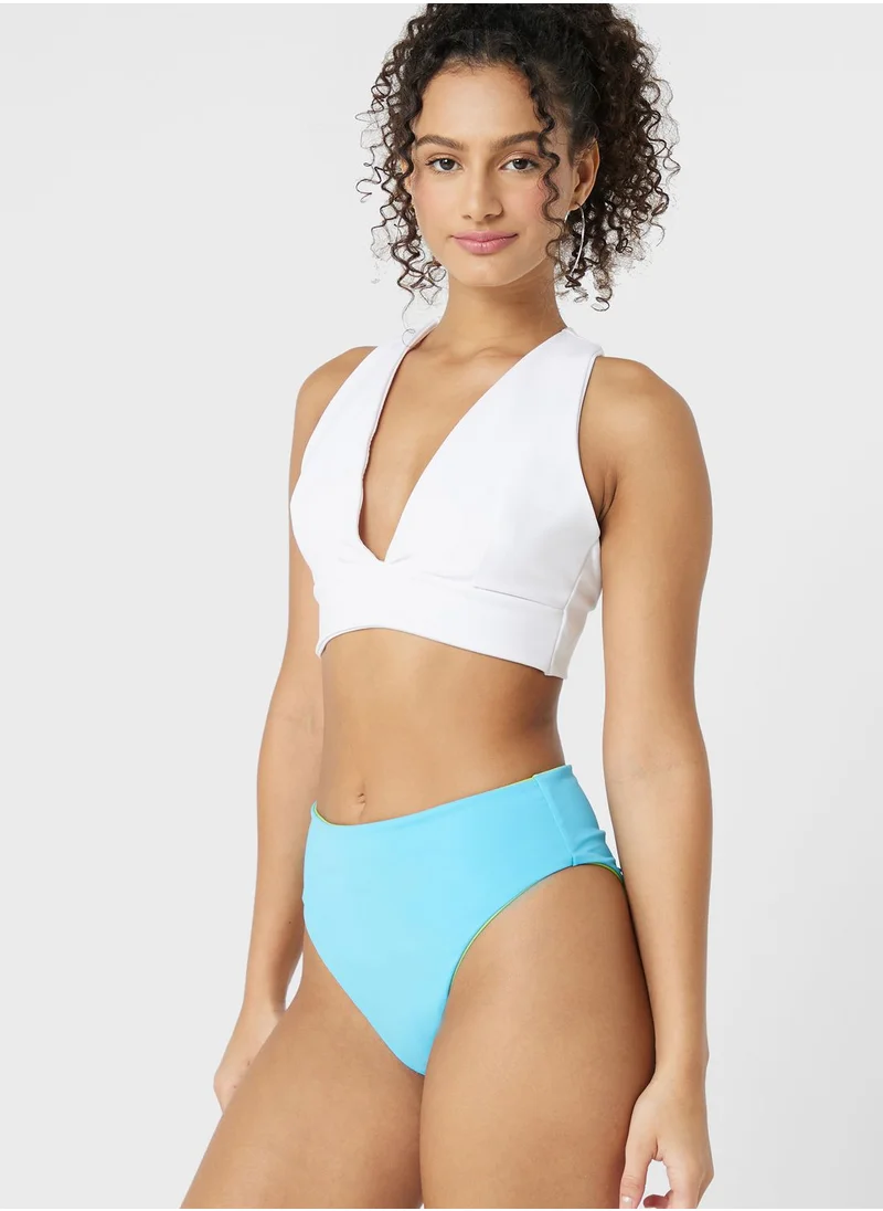 Cotton On Body High Leg Bikini Bottom