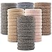 BAOLI 60PCS Large Hair Ponytail Holders, Large Seamless Hair ties bands, Cotton Hair Bands - Image 2
