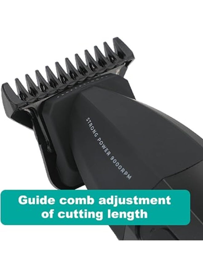 VGR 906 Professional Hair Trimmer, 9000 RPM, Gapless Beard Trimmer for Men, Cordless DLC T-Shaped Barber's Trimmer, USB Rechargeable, Gold - Image 5