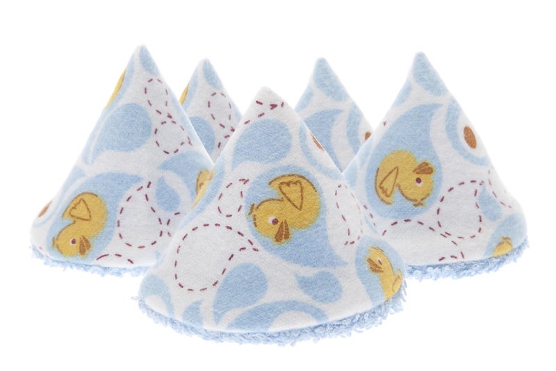 Beba Bean Pee-Pee Teepee Rubber Ducky Blue - Cello Bag - Image 1