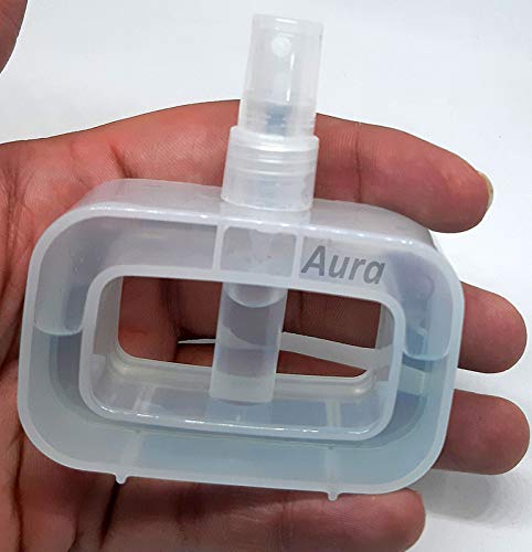 Aura 50 ML Unique Unbreakable Empty Spray Bottle Pocket Mist Spray Bottle Transparent Spray Bottle Refillable Reusable Spray Bottle - Image 5