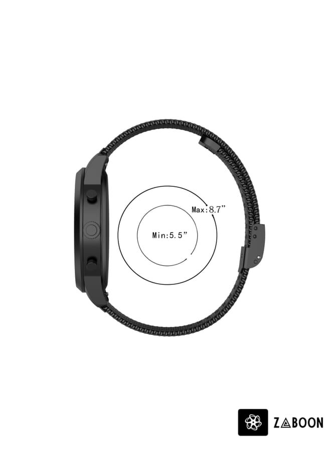 Zaboon Honor Watch GS 3 22mm Milan Metal Integrated Buckle Watch Band - Image 5