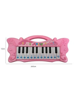Generic Kids Piano Toy - Musical Piano Toy - Baby Piano - Kids Piano Playing Toys - Memory Keyboard Toy Improves Hand-Eye Cooperation Made of High Quality Plastic Material - Electronic Piano Toy Kids Assistant - Piano and Musical Keyboard - Developmental and Fun Toy for Kids - Musical Piano - Musical Titles Toys  - Image 2