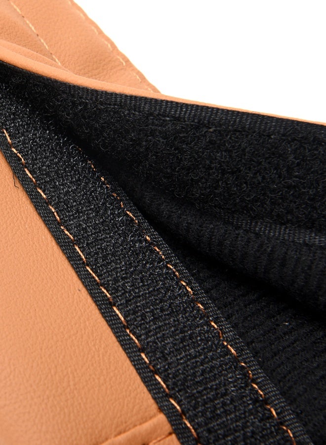 LAWAZIM 2-Piece Seat Belt Cover - Universal Soft Comfortable Shoulder Strap Harness Pads Cushion for Adults, Leather Seat Belt Protectors for Driving Comfort - Ideal for Cars, SUVs, Daily Use - Image 5