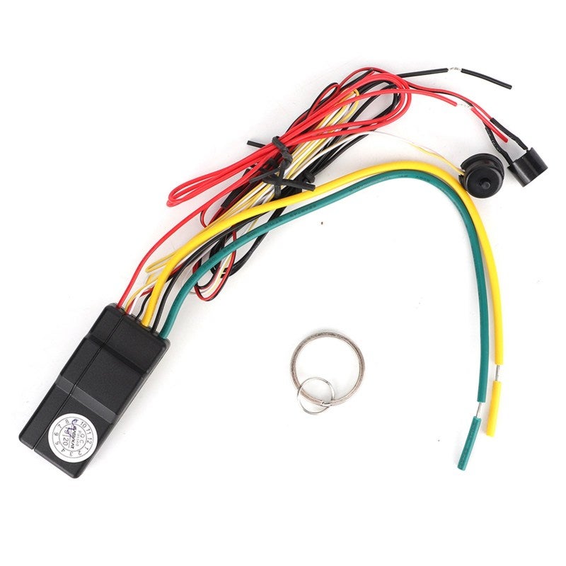 Wireless Immobilizer: 12V Vehicle Security Device With Anti-Theft Anti-Robbing Dual Function - Adjustable Sensing Distance Small Concealable Easy Install Proximity Card For 12V Cars - Image 1