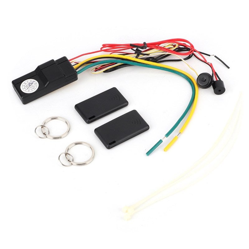 Wireless Immobilizer: 12V Vehicle Security Device With Anti-Theft Anti-Robbing Dual Function - Adjustable Sensing Distance Small Concealable Easy Install Proximity Card For 12V Cars - Image 5