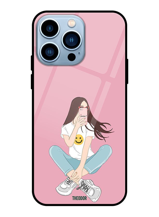 Theodor Protective Tempered Glass Case Cover For Apple iPhone 13 Pro Selfie - Image 1