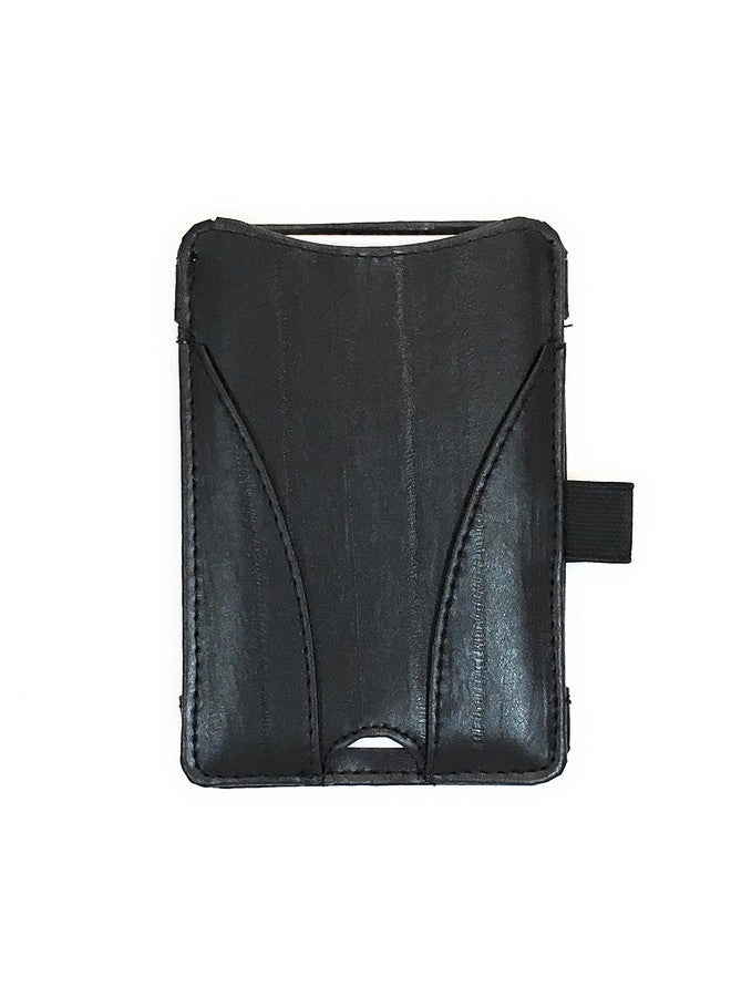 Office Depot Note Card Case Size 5 X 3 (12.7Cm X 7.6Cm) Index Card Holder Includes 25 Ruled Index Cards Black Faux Leather Front And Back Viewing Options Notecard Holder  - Image 2