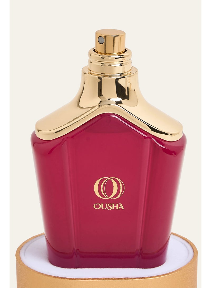 Ousha Hilm Eau de Parfum 75ml – Elegant Fragrance with Mandarin, Damask Rose, Musk, Black Currant, Vanilla, Leather & Amber - Image 3