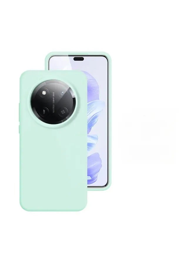 Premium Real Liquid Silicone Phone Case For Honor X9D, Full Wrap Anti-Drop Soft TPU Cover, Anti-Fingerprint Anti-Stain Minimalist Solid Color Protective Shell - Image 2