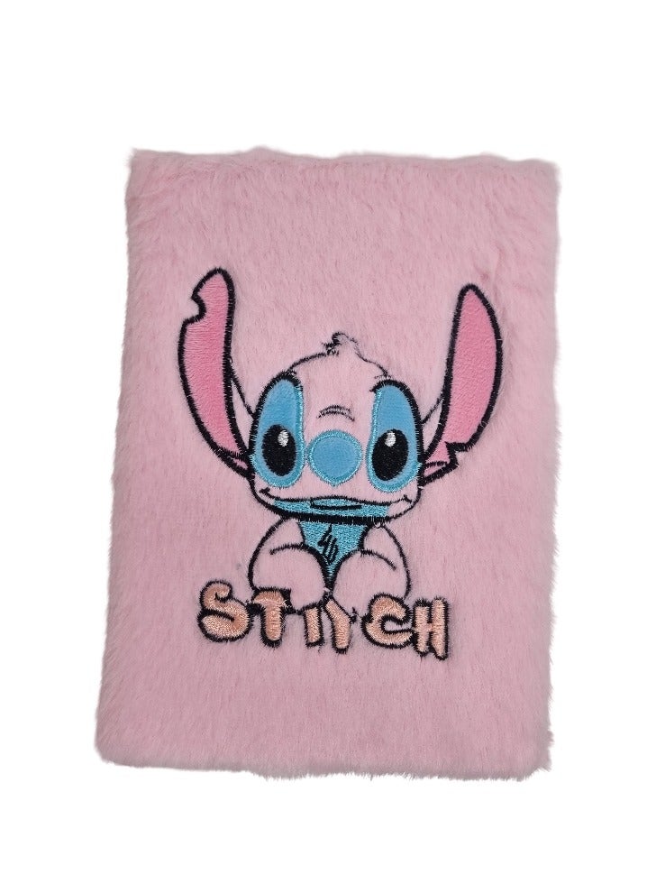 STITCH Pink Stitch plush notebook and 2 stitch pen birthday gift - Image 2