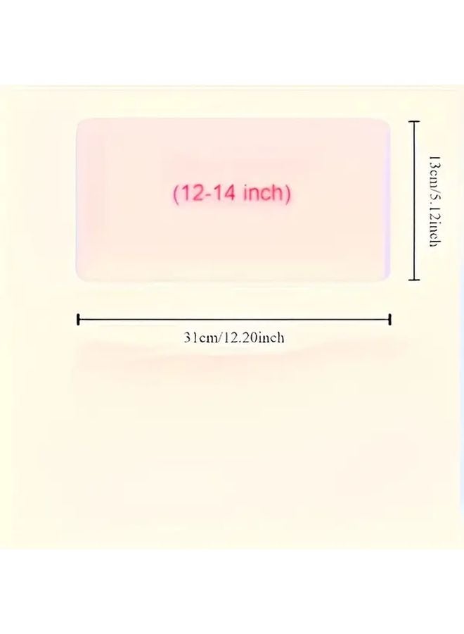 Transparent Ultra Thin Silicone Keyboard Protector Waterproof Dustproof Cover For 12 14 Inch Laptop - Image 2