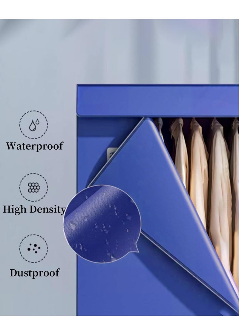 USTIDE Portable Electric Cloth Dryer Machine,430L 2-layers large capacity Clothes Dryer for Apartment,Dorm,RV-Quick Mini Clothe Dryer Machine for Light Clothes, Underwear, Baby Clothes  - Image 4