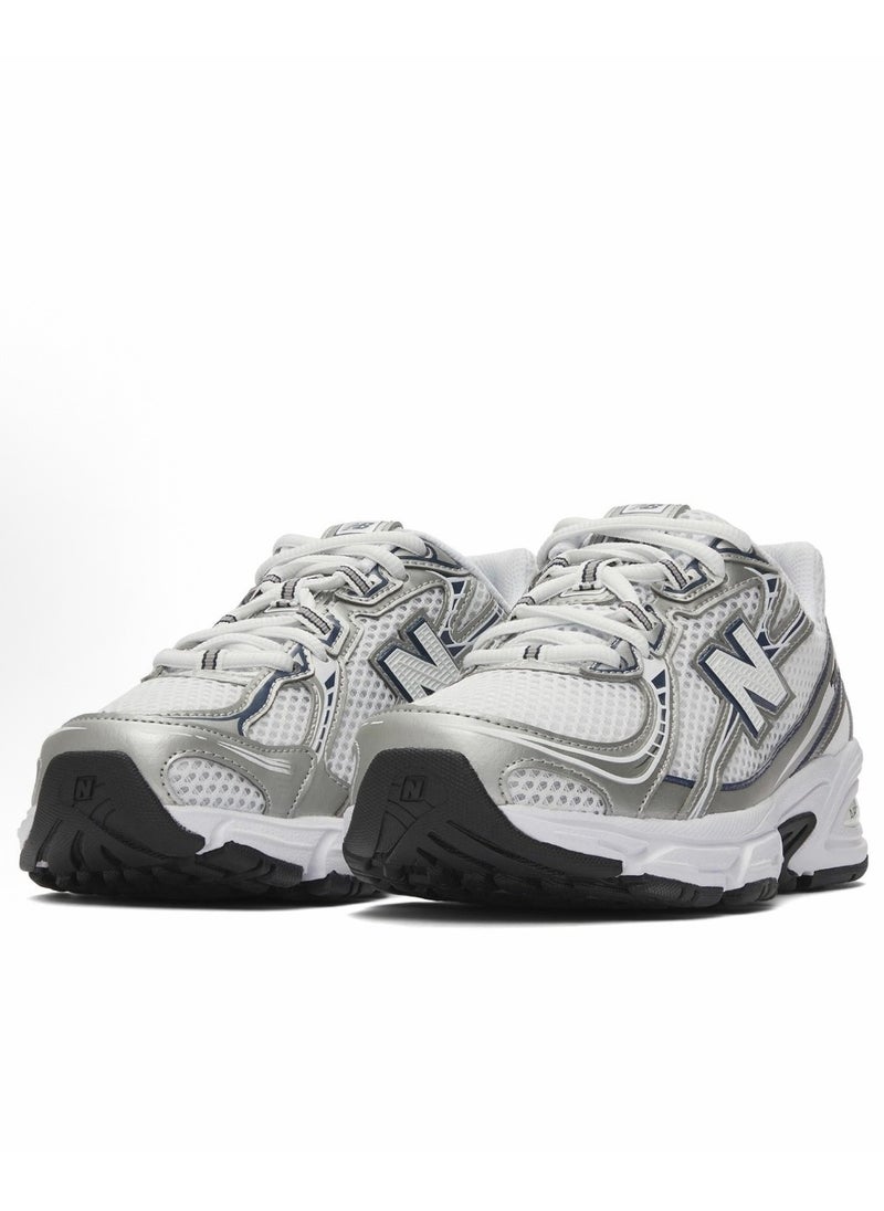 نيو بالانس new balance 740 أحذية رياضية عارضة أبيض فضية  - Image 3