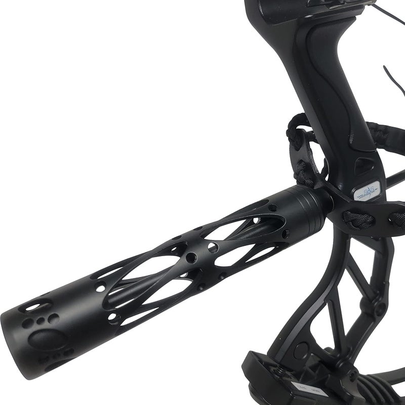 SAS Southland Archery Supply Wrist Braided Compound Bow Sling with Leather Mount Strap On Hand Archery - Image 3