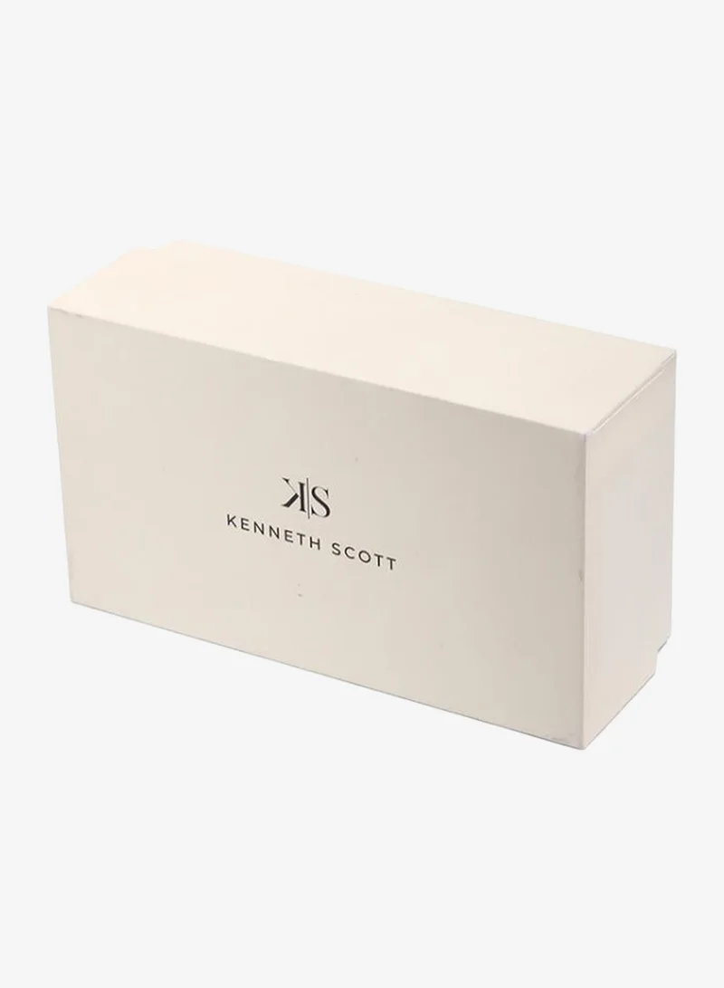 Kenneth Scott Blue Kenneth Scott Women's PC21 Movement Watch, Analog Display and Stainless Steel Strap - K23537-RBKMN, Rose Gold for Women | Best Price UAE