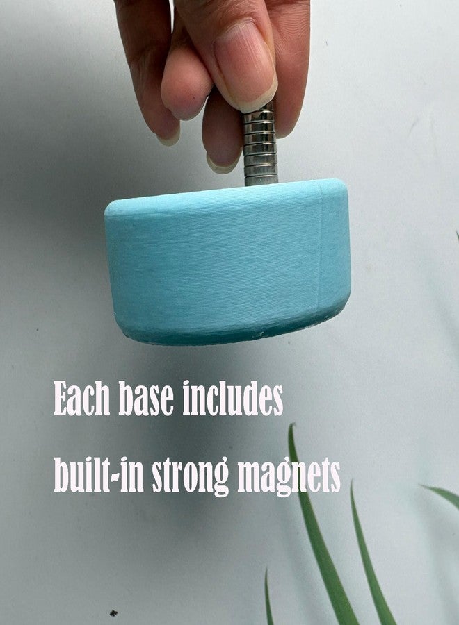 JILINWEI Base for Tonie Figure Stand, Magnet Creative Holder for Tonie or Figure Accessory Stand on Toniebox,Bule - Image 3