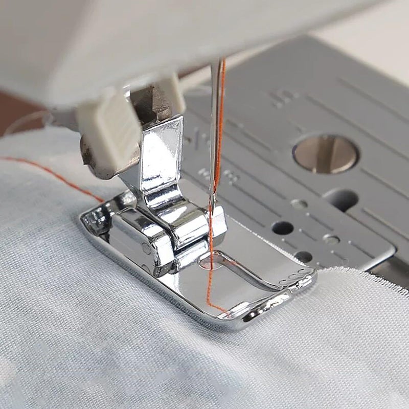 TISEKER 1/4â€ Straight Stitch Snap-On Foot Presser Foot Fit for All Low Shank Snap-On Singer, Brother, Babylock, Euro-Pro, Janome, Juki, Kenmore, New Home, White, Simplicity Sewing Machines - Image 5