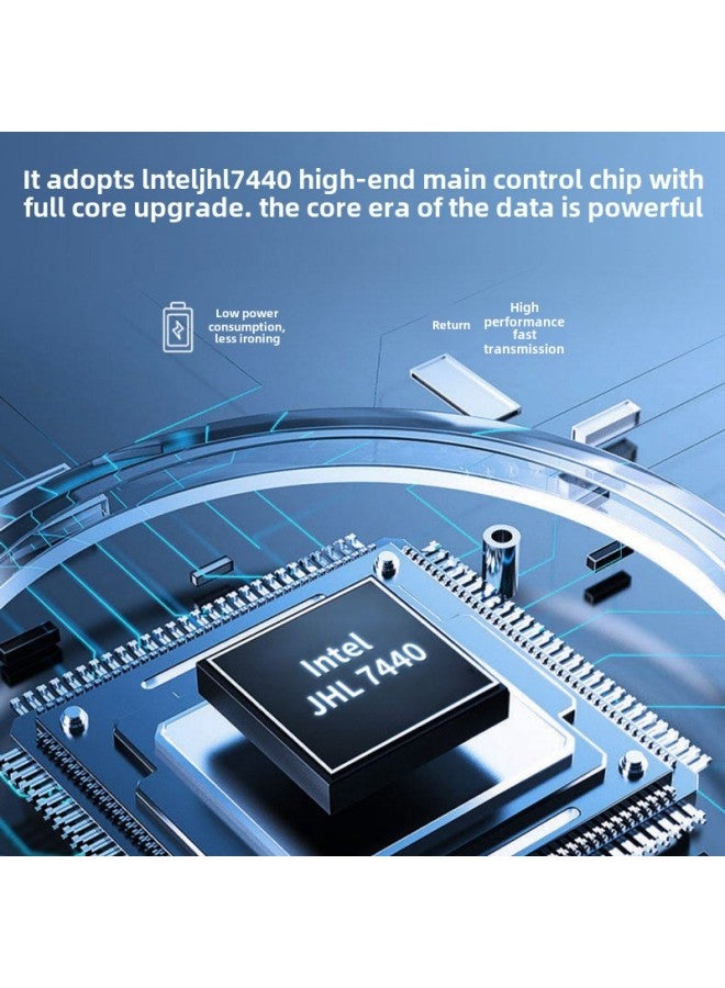 Acassius USB4.0 Hard Disk Box Tablet 8t Expansion Aluminum Alloy M2 SSD Solid State Mobile Hard Disk Box-Color:TBU405air - Image 5