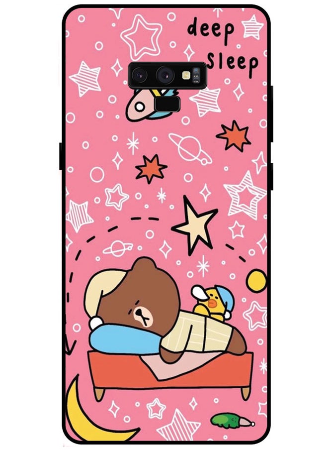 EYE CATCH - Protective Case Cover For Samsung Galaxy Note 9 Smart Series Printed Protective Case Cover for Samsung Galaxy Note 9 Deep Sleep - Image 1