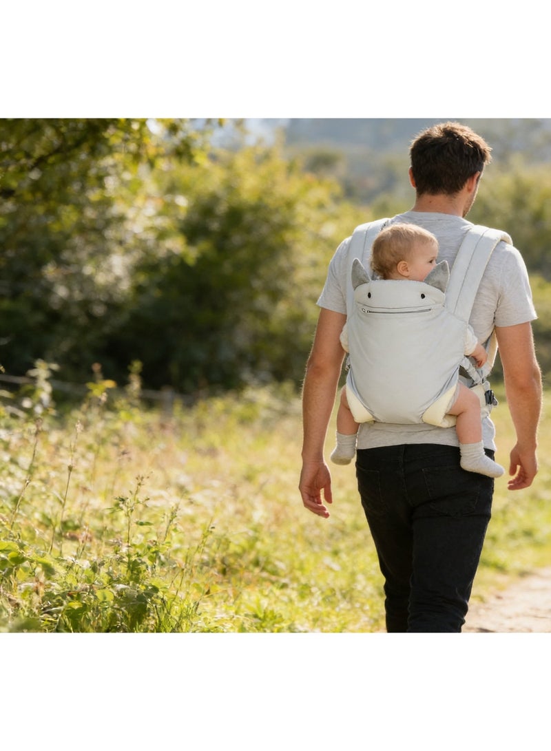 xppier Baby Wrap Carrier Baby Adjustable Wraps Carrier Ergonomic Infant Carriers Easy to Wear Infant Carrier Slings, Lightweight Hands Free Baby Sling, Adjustable Baby Carriers for Newborn to Toddler，Newborn to Toddler 1-48 Months Front and Back Baby Holder Carrier for Men Dad Mom - Image 4