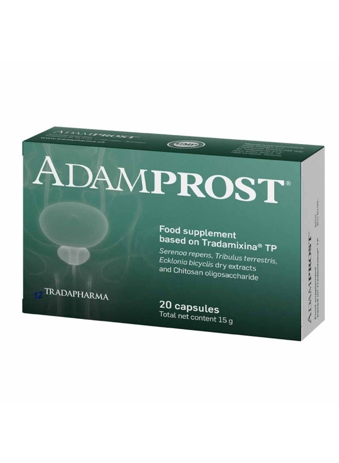 Adamprost Food Supplement Capsule For Prostate Support, Pack of 20’s
