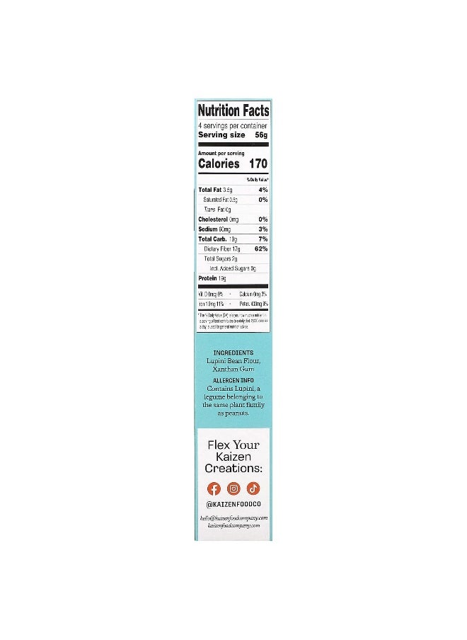 Kaizen - Kaizen, Ziti, Gluten Free, High Protein, Low Carb, Plant-Based, Even Fewer Carbs, 8 oz (226 g) - Image 1