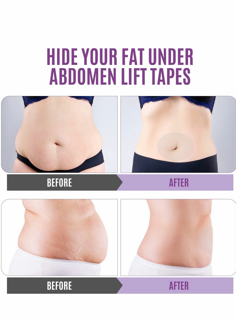 KASTWAVE Abdomen Lift Tapes, Body Tape, for Cellulite & Sagging Skin on Abdomen, 10 PCS Lifts Cellulite & Sagging Skin on Abdomen, Smooths wrinkles - Image 3