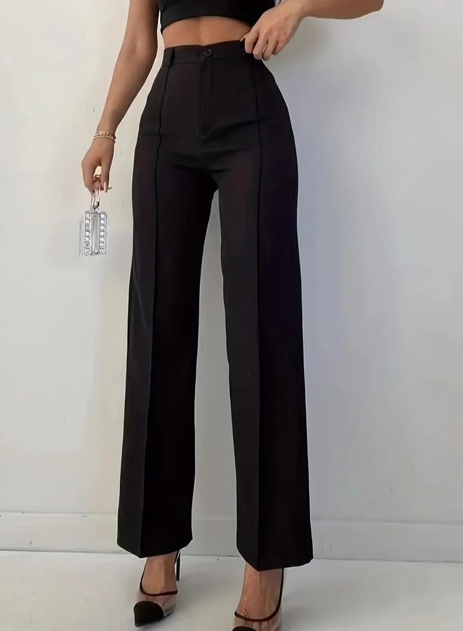 Take Two Solid Straight Leg Pants
