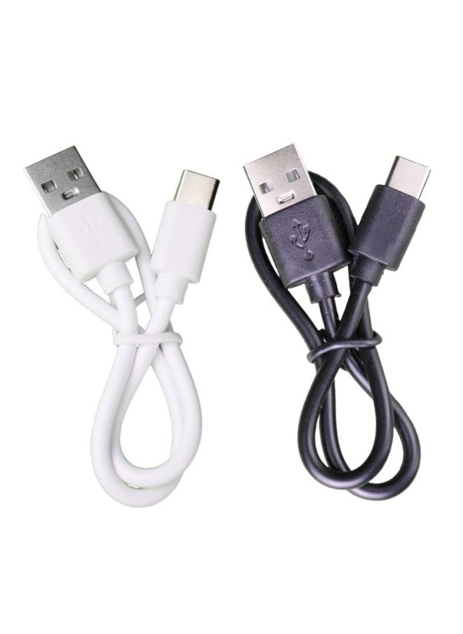 ماركة غير محددة كابل بيانات صغير V8 لأجهزة Android Typec USB شحن سريع للهاتف المحمول كابل شحن سماعة رأس بلوتوث سلك طاقة - اللون: Typec 30 سم معيار وطني نحاسي أبيض  - Image 4